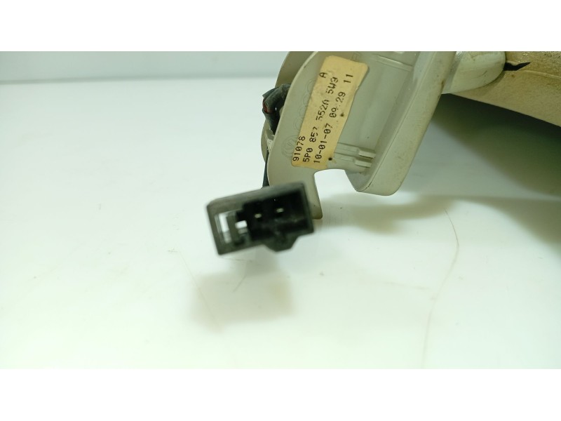 Recambio de parasol derecho para seat leon (1p1) 2.0 tdi 16v referencia OEM IAM 5P0857552T2F4  