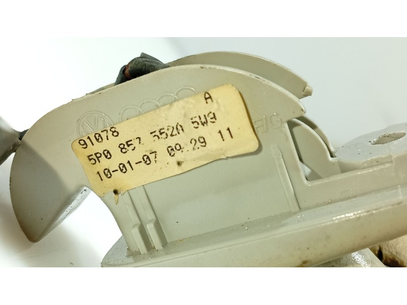 Recambio de parasol derecho para seat leon (1p1) 2.0 tdi 16v referencia OEM IAM 5P0857552T2F4  