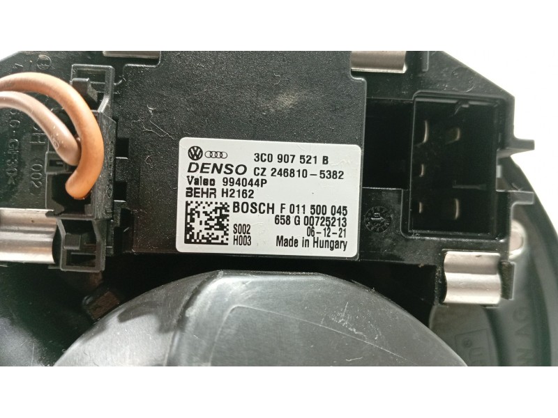 Recambio de ventilador calefaccion para seat leon (1p1) 2.0 tdi 16v referencia OEM IAM 1K1820015Q  