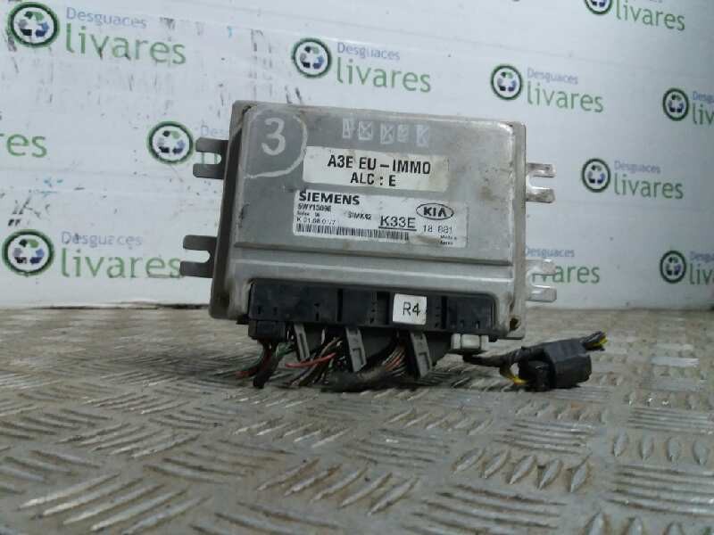 Recambio de centralita motor uce para kia rio ls berlina   |   0.00 - ... | 2000 | 75 cv / 55 kw referencia OEM IAM 5WY1309E K33