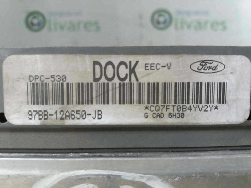 Recambio de centralita motor uce para  referencia OEM IAM 97BB12A650JB  