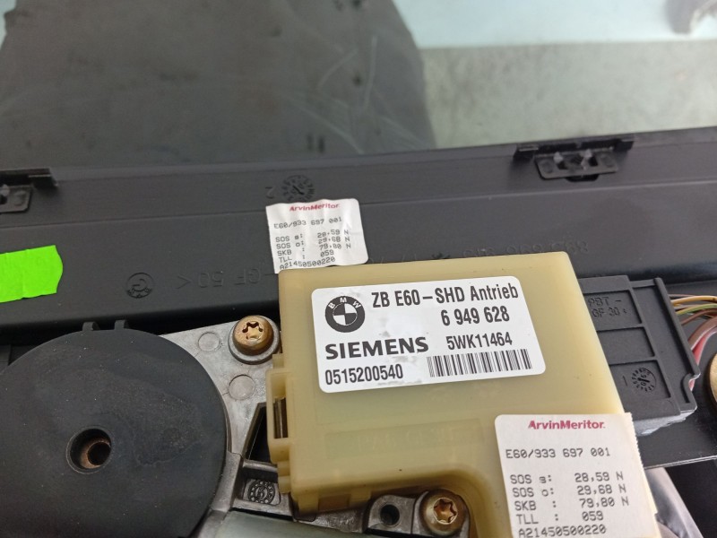 Recambio de techo electrico para bmw 5 (e60) 525 d referencia OEM IAM   