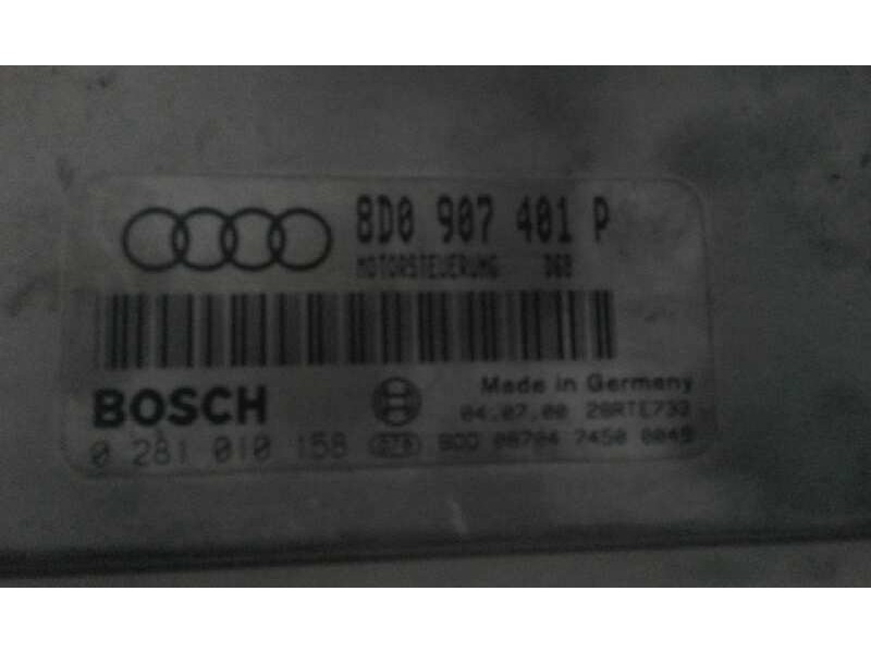 Recambio de centralita motor uce para audi a4 berlina  (b5)    |   0.99 - 0.00 | 1999 - 2000 referencia OEM IAM 0265109463 8D090