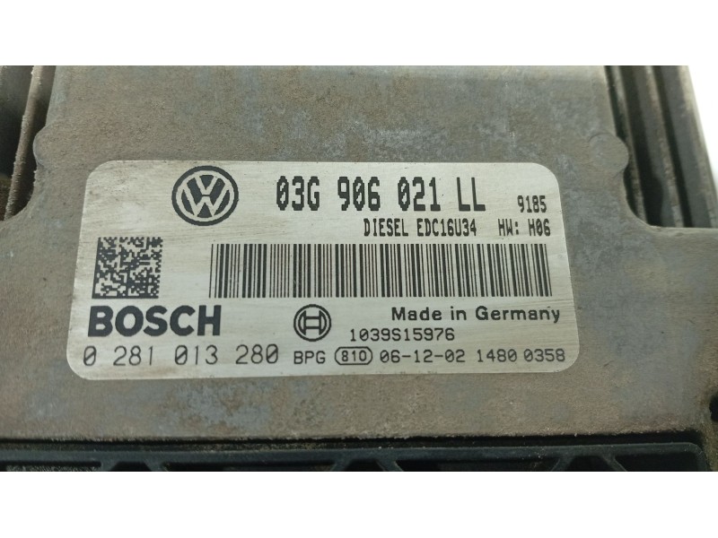 Recambio de centralita motor uce para seat leon (1p1) 2.0 tdi 16v referencia OEM IAM   