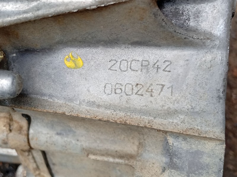 Recambio de caja cambios para peugeot 307 (3a/c) 1.4 16v referencia OEM IAM 20CP42 2222RL 2223YG