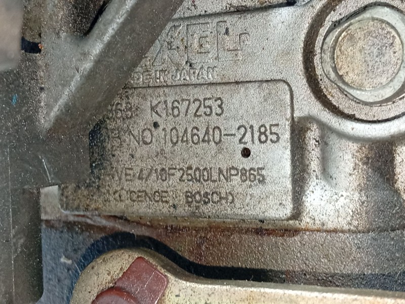 Recambio de bomba inyeccion para nissan sunny berlina (n14) 2.0 diesel referencia OEM IAM 1670057J21  