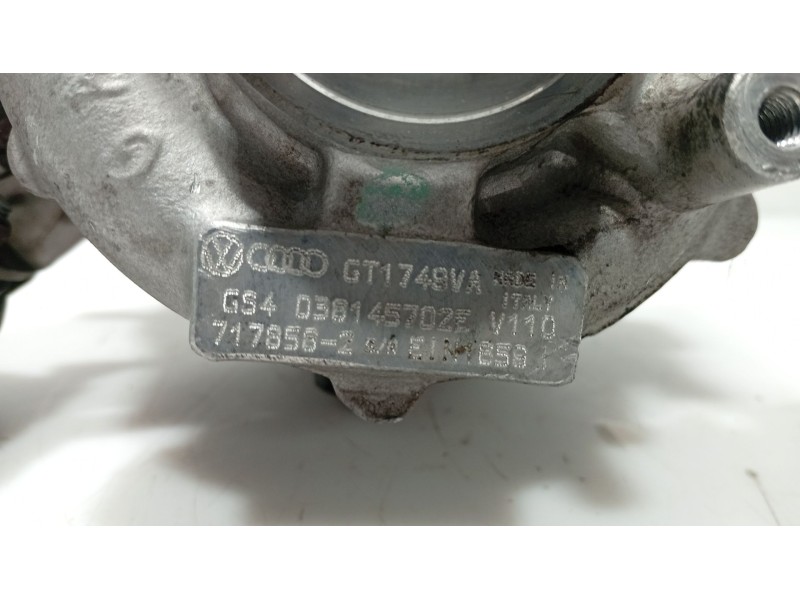 Recambio de turbocompresor para audi a4 b6 (8e2) 1.9 tdi referencia OEM IAM 038145702NX / VERE8720  