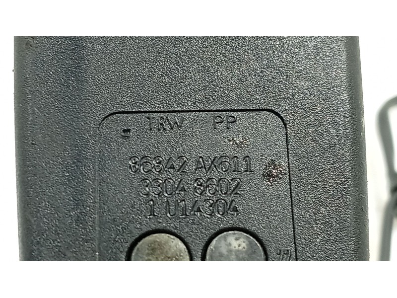 Recambio de anclaje cinturon trasero izquierdo para nissan micra iii (k12) 1.2 16v referencia OEM IAM   