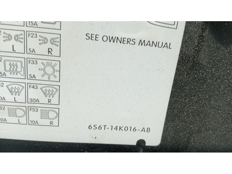 Recambio de guantera para ford fiesta v (jh_, jd_) 1.4 tdci referencia OEM IAM   