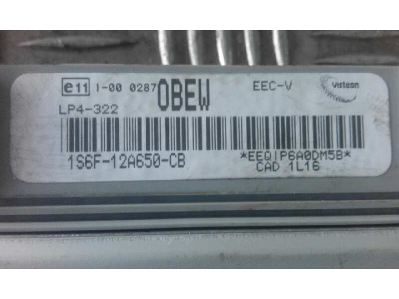 Recambio de centralita motor uce para ford fiesta  berlina (dx)    |   0.00 - 0.02 | 2000 - 2002 referencia OEM IAM 1S8F12A650CB