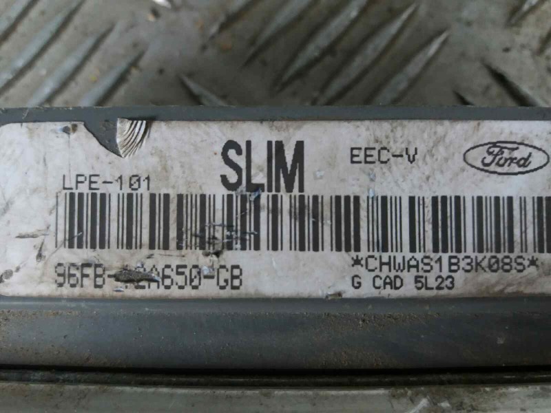 Recambio de centralita motor uce para ford fiesta berlina valore   |   02.97 - ... | 1997 | 75 cv / 55 kw referencia OEM IAM 96F