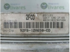 Recambio de centralita motor uce para  referencia OEM IAM 92FB12A650CD   2