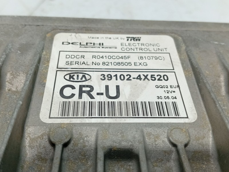 Recambio de centralita motor uce para kia carnival ii (gq) 2.9 crdi referencia OEM IAM   