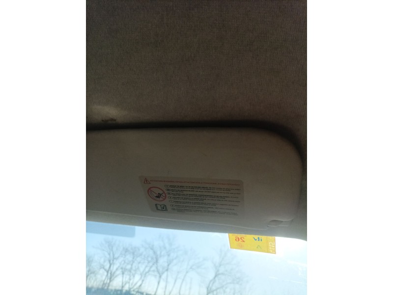 Recambio de parasol derecho para citroën c3 ii (sc_) 1.4 referencia OEM IAM 16121658BJ  