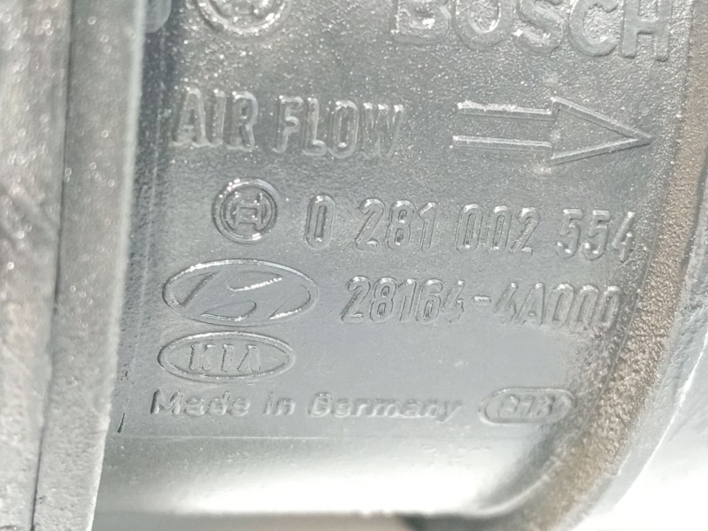 Recambio de caudalimetro para kia carnival ii (gq) 2.9 crdi referencia OEM IAM   