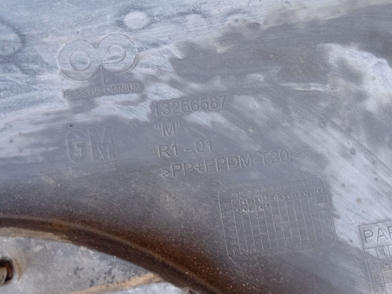 Recambio de paragolpes trasero para opel astra j (p10) 1.6 (68) referencia OEM IAM   