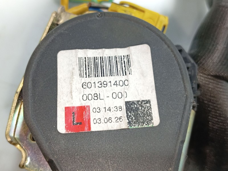 Recambio de cinturon seguridad delantero izquierdo para volkswagen touareg (7la) 2.5 tdi referencia OEM IAM   