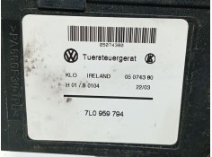 Recambio de motor elevalunas trasero derecho para volkswagen touareg (7la) 2.5 tdi referencia OEM IAM    2