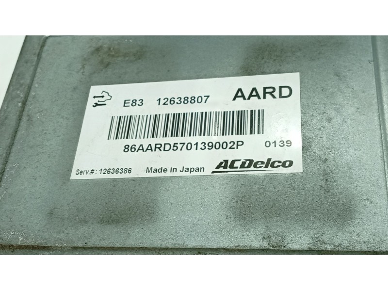 Recambio de centralita inmovilizador para opel astra j (p10) 1.6 (68) referencia OEM IAM   