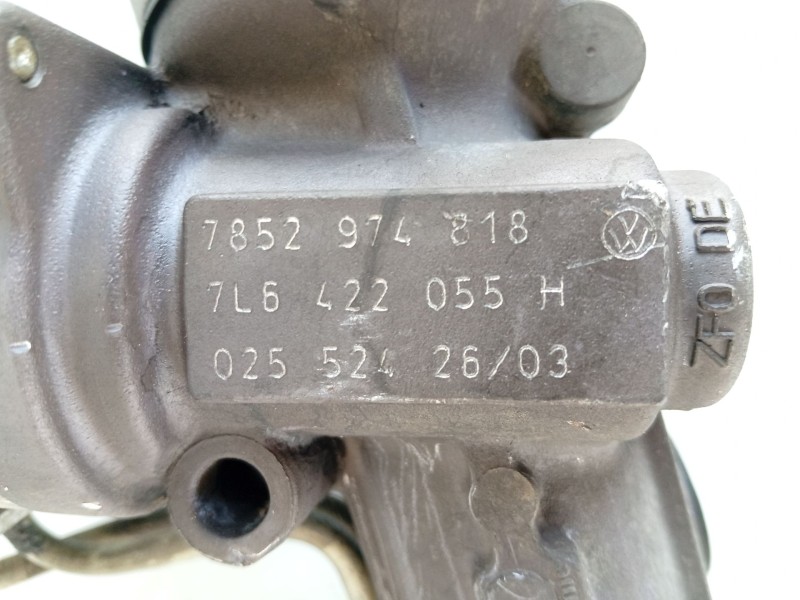 Recambio de cremallera direccion para volkswagen touareg (7la) 2.5 tdi referencia OEM IAM   