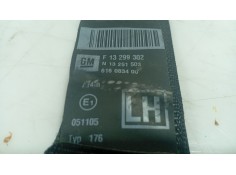 Recambio de cinturon seguridad trasero izquierdo para opel astra j (p10) 1.6 (68) referencia OEM IAM    2