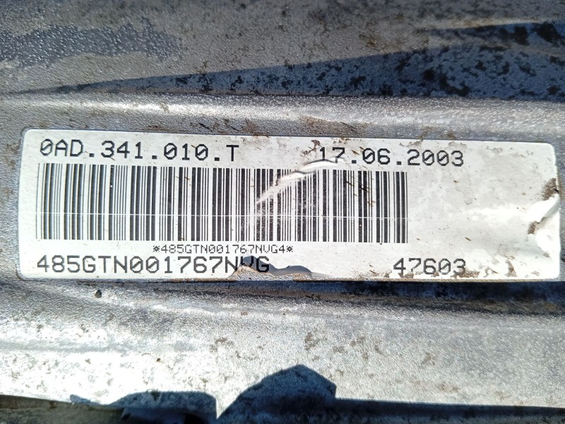 Recambio de caja transfer para volkswagen touareg (7la) 2.5 tdi referencia OEM IAM 0AD341011E  