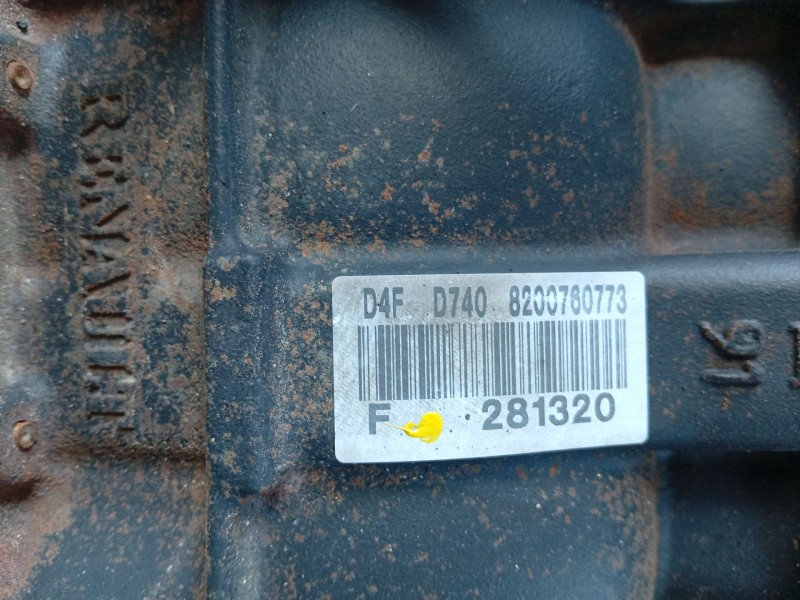 Recambio de motor completo para renault clio iii referencia OEM IAM D4F740  
