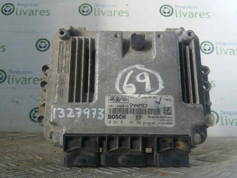 Recambio de centralita motor uce para  referencia OEM IAM 0281011701  