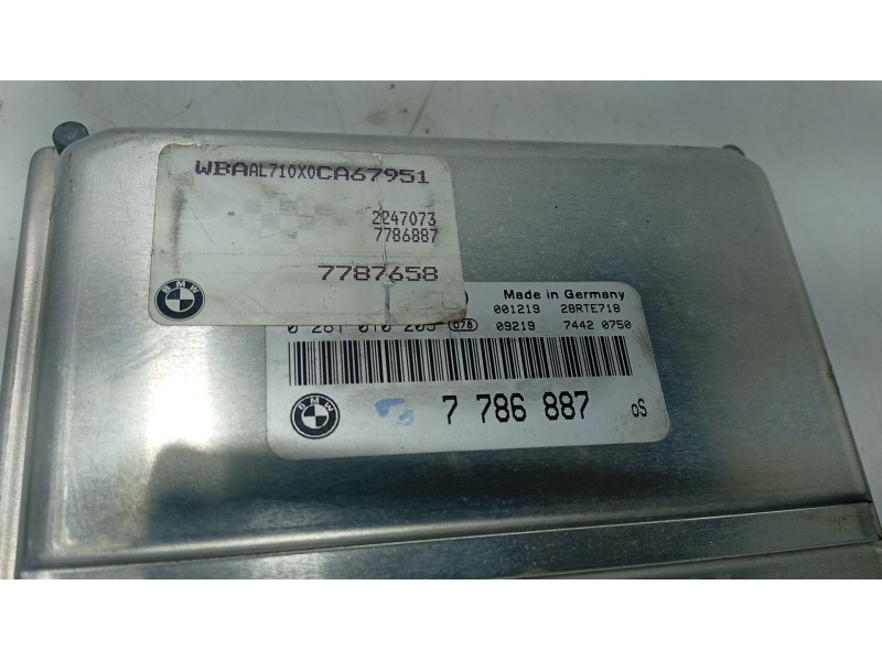 Recambio de centralita motor uce para bmw 3 (e46) 320 d referencia OEM IAM   
