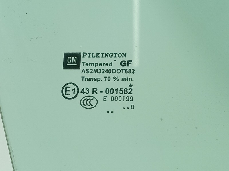 Recambio de luna delantera derecha para opel astra j (p10) 1.6 (68) referencia OEM IAM 13265808  