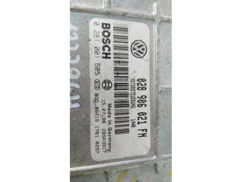 Recambio de centralita motor uce para seat toledo (1l) magnus   |   09.97 - 12.99 | 1997 - 1999 | 90 cv / 66 kw referencia OEM I