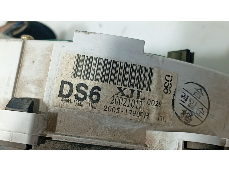 Recambio de cuadro instrumentos para hyundai matrix (fc) 1.5 crdi referencia OEM IAM 8471017001LK  