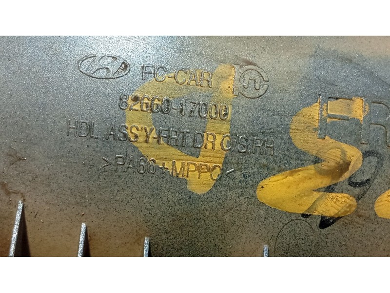 Recambio de maneta exterior delantera derecha para hyundai matrix (fc) 1.5 crdi referencia OEM IAM   