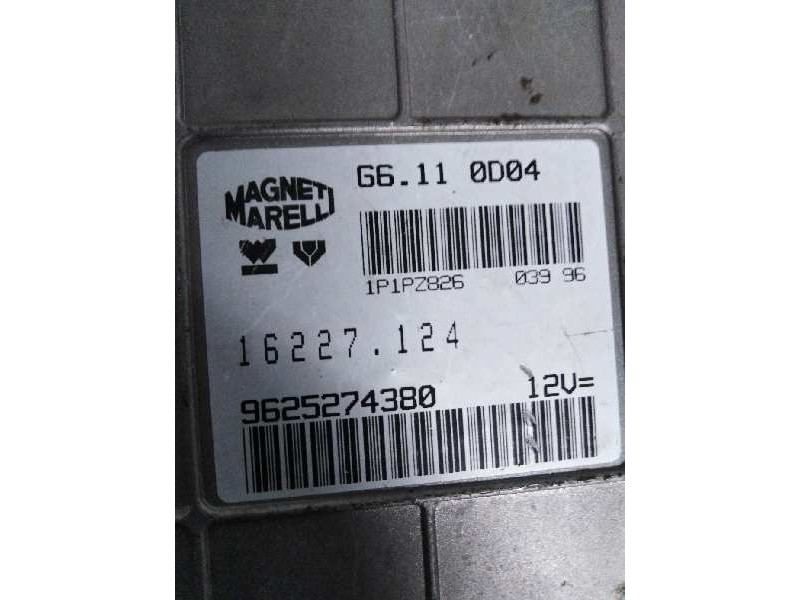 Recambio de centralita motor uce para  referencia OEM IAM 16227.124 9625274380 