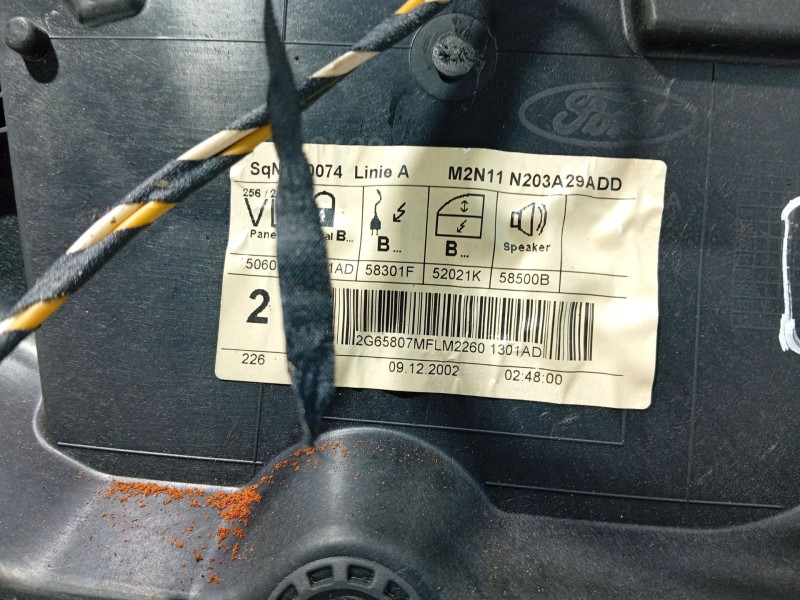 Recambio de elevalunas delantero izquierdo para ford fusion (ju_) 1.4 referencia OEM IAM 1478296  