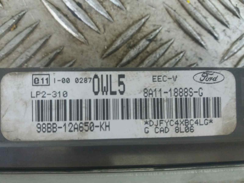 Recambio de centralita motor uce para ford cougar (mc) v6   |   08.98 - 12.01 | 1998 - 2001 | 170 cv / 125 kw referencia OEM IAM