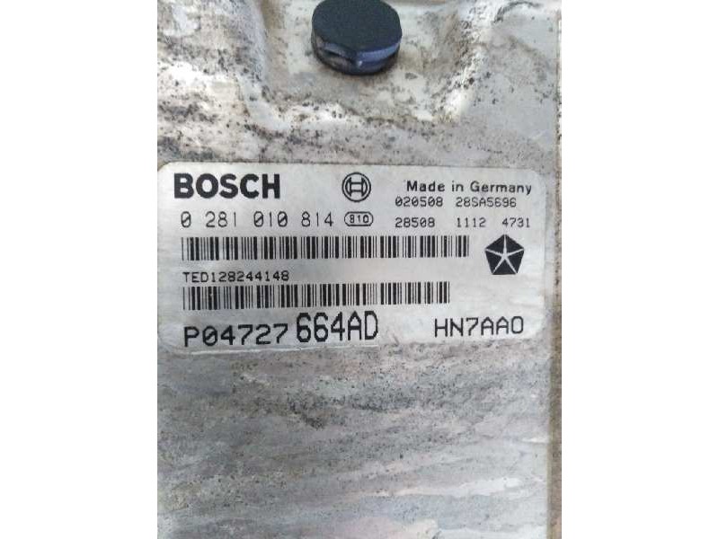 Recambio de centralita motor uce para  referencia OEM IAM 0281010814 P04727664AD 