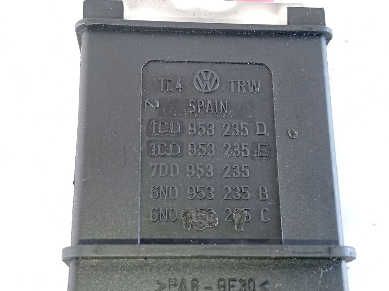 Recambio de warning para volkswagen new beetle (9c1, 1c1) 1.9 tdi referencia OEM IAM 1C0953235BB41  