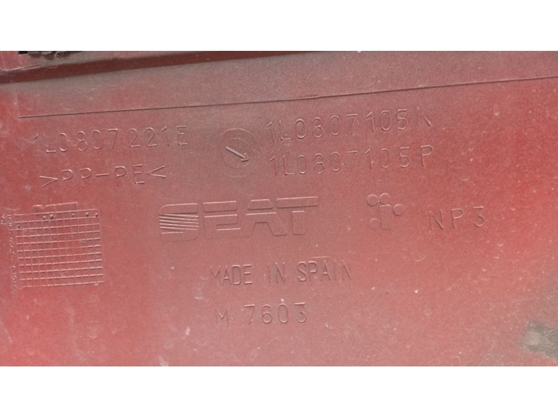 Recambio de paragolpes delantero para seat toledo i (1l2) 1.8 16v referencia OEM IAM   