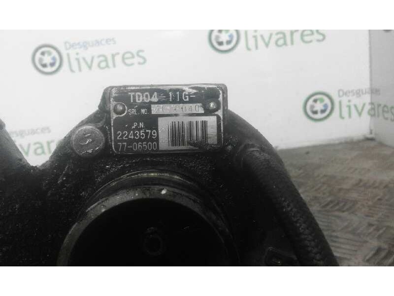Recambio de turbocompresor para bmw serie 5 berlina (e39) 525tds   |   09.95 - 12.00 | 1995 - 2000 | 143 cv / 105 kw referencia 