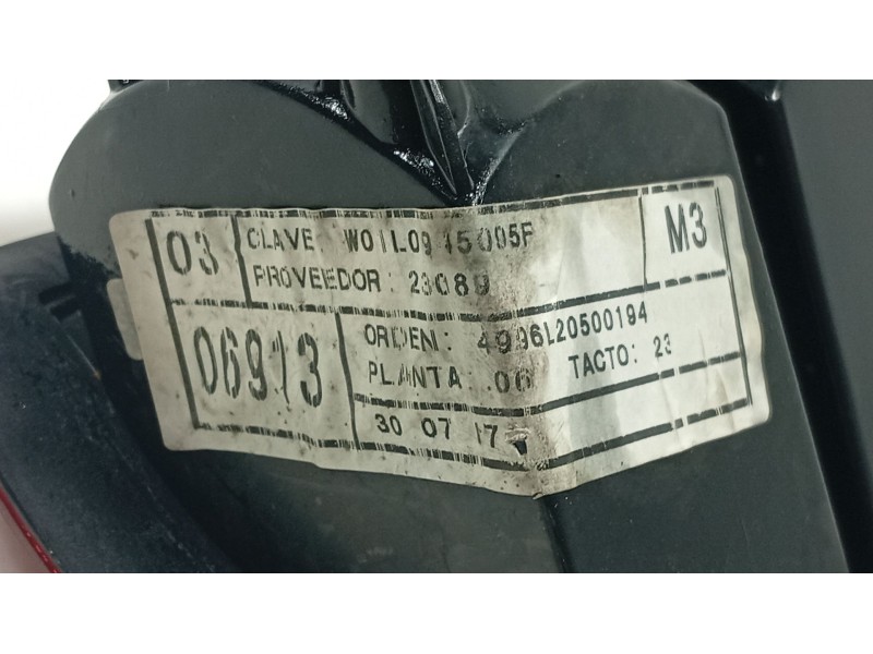 Recambio de piloto trasero izquierdo para seat toledo i (1l2) 1.8 16v referencia OEM IAM   