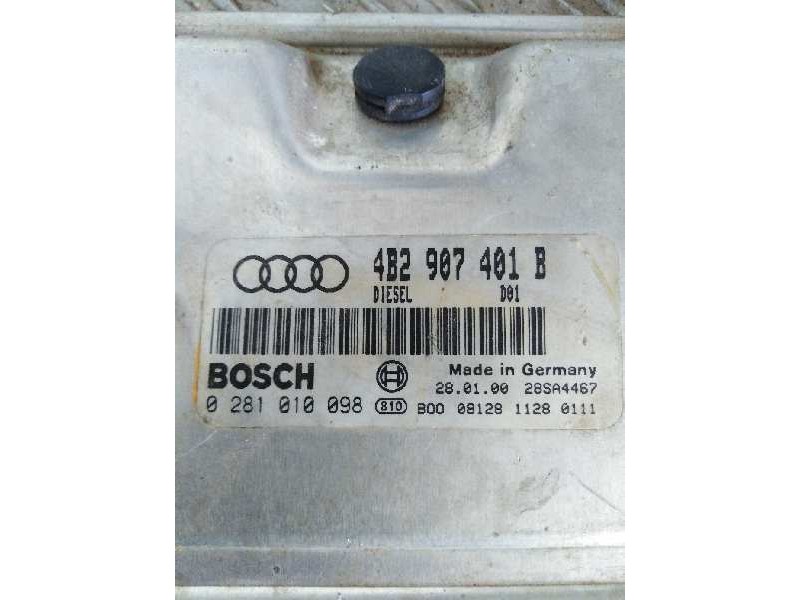 Recambio de centralita motor uce para  referencia OEM IAM 0281010098 4B2907401B 