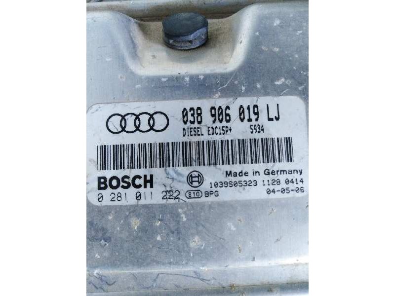 Recambio de centralita motor uce para  referencia OEM IAM 0281011222 038906019LJ 