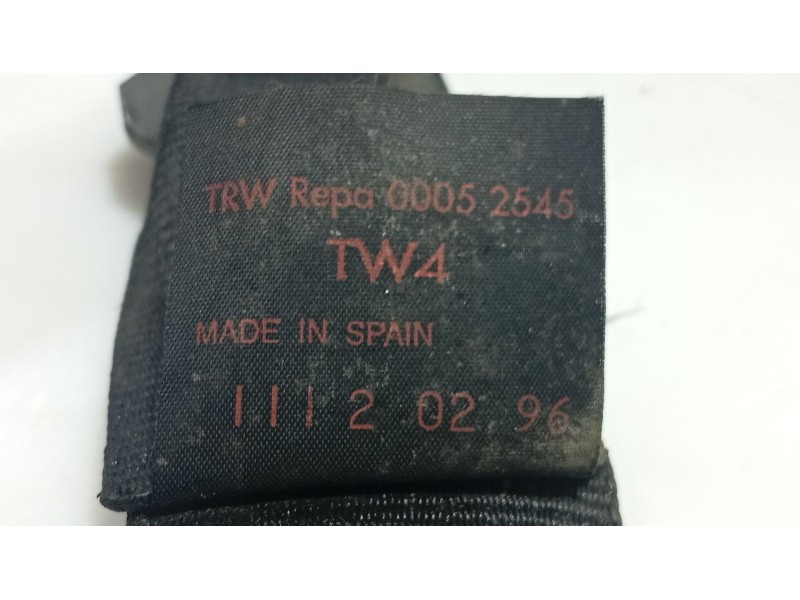 Recambio de cinturon seguridad trasero izquierdo para seat toledo i (1l2) 1.8 16v referencia OEM IAM   