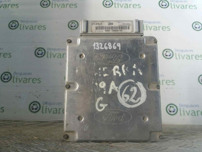 Recambio de centralita motor uce para ford sierra turnier cl   |   0.87 - ... | 1987 | 105 cv / 77 kw referencia OEM IAM 92BB12A