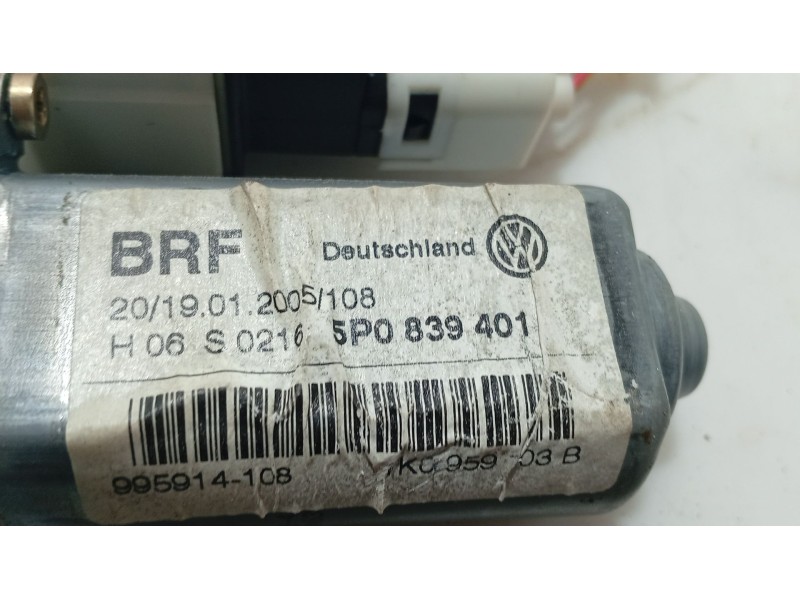 Recambio de motor elevalunas trasero izquierdo para seat toledo iii (5p2) 1.6 referencia OEM IAM   