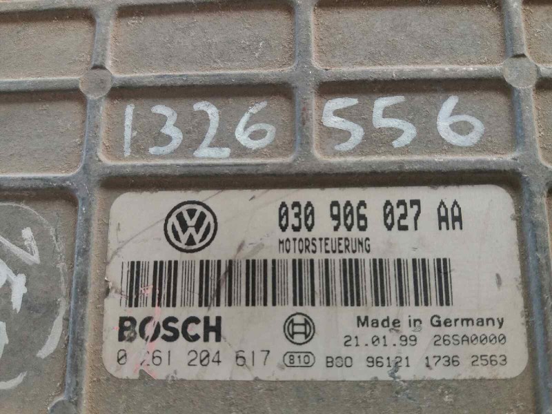 Recambio de centralita motor uce para  referencia OEM IAM 0261204441 030906027Q  Recambio de centralita motor uce para  referencia OEM IAM 0261204441 030906027Q