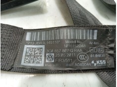Recambio de cinturon seguridad trasero central para volkswagen passat b7 (362) 2.0 tdi referencia OEM IAM 3C0857807QRAA   2
