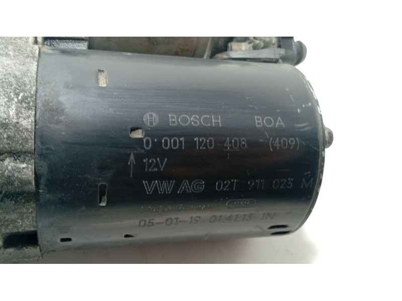 Recambio de motor arranque para seat toledo iii (5p2) 1.6 referencia OEM IAM 02T911023M  