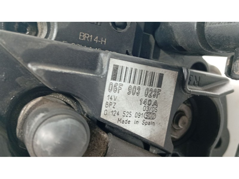 Recambio de alternador para seat toledo iii (5p2) 1.6 referencia OEM IAM 06F903023FX  